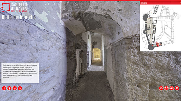 Anteprima VirtualTour Castello di Gaeta